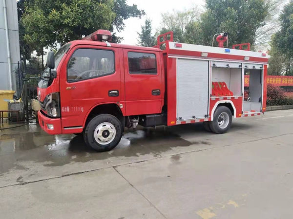 國六東風凱普特2.5噸水罐消防車 國六東風凱普特2.5噸水罐消防車